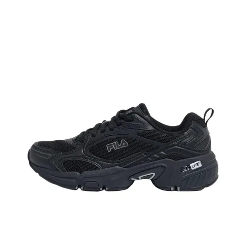 FILA Memory Decimus V3 Устойчивый к истиранию Низкий Топ Повседневная обувь Унисекс Черный