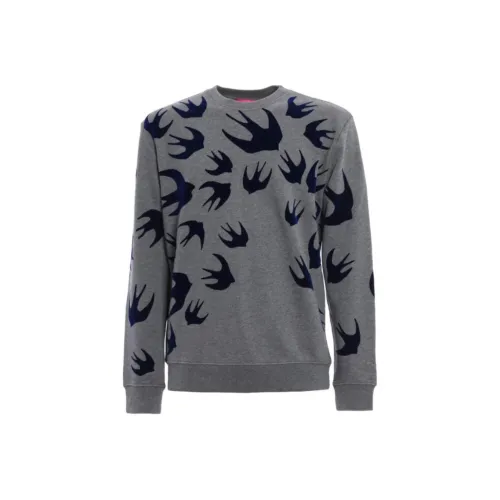 McQ Alexander McQueen Толстовка Мужская Серого цвета