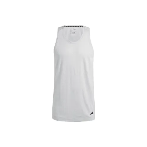 Adidas Майка Мужская Светло-Серого Цвета