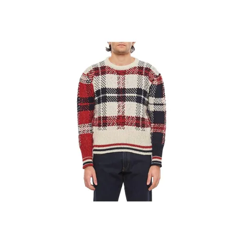 THOM BROWNE Коричневые Мужские Свитера