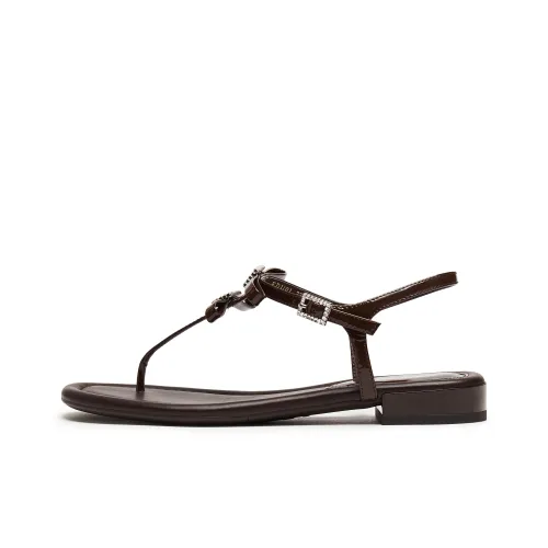 Staccato One Ремень Сандалии Женские Карамельный кофейный