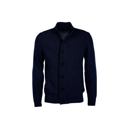 BARBOUR Синий Мужской Трикотаж