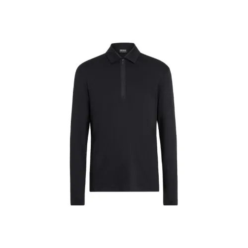Ermenegildo Zegna Морской Синий Мужской Трикотаж