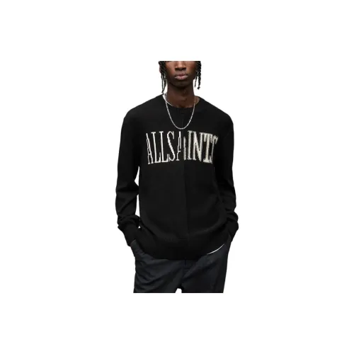 ALLSAINTS Черный Мужской Трикотаж