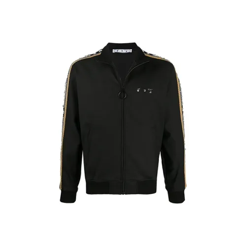 OFF Белый FW20 Куртка Мужской Черный