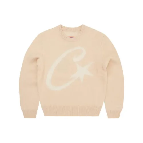 Corteiz Кремово-белый Унисекс Свитеры