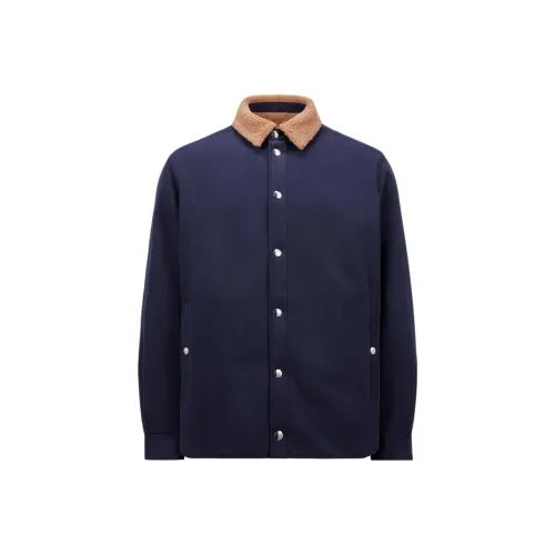 MONCLER Midnight Blue Мужские Рубашки