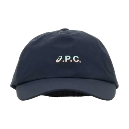 A.P.C Нейлоновые Кепки Мужские Черные