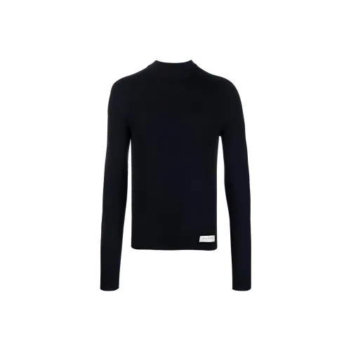 BALMAIN Мужские Синие Свитера