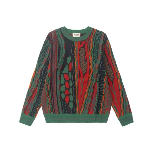 MEDRIA Зеленый, красный Унисекс Трикотаж