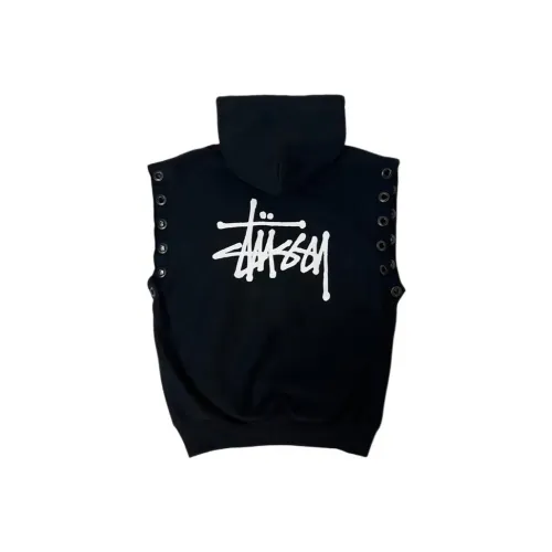 Stussy JUNYA WATANABE Co Фирменный черный Унисекс Футболки