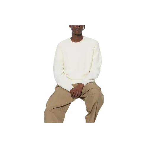 UNIQLO Айвори Мужской Трикотаж