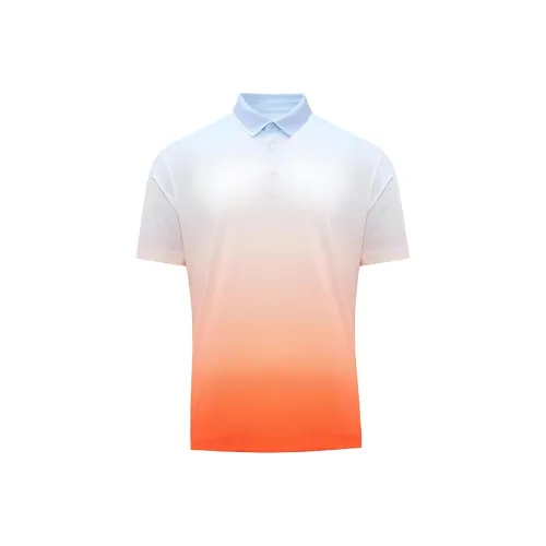 LI NING 1990 GOLF серия Поло Мужское Ледниково-голубой