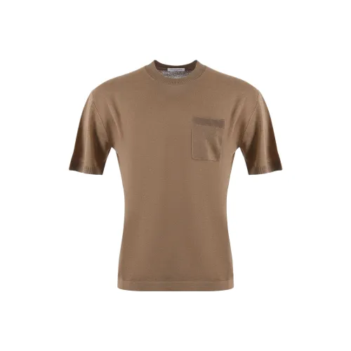 PAOLO PECORA MILANO T-рубашка мужская CAMEL