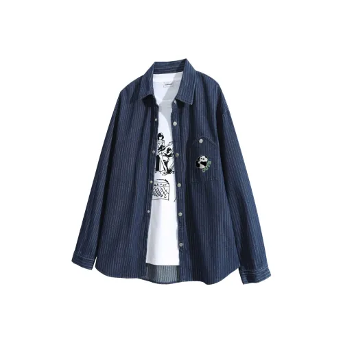 ORNOT Синие Унисекс Рубашки