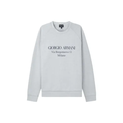 Giorgio Armani Серый Унисекс Свитшоты