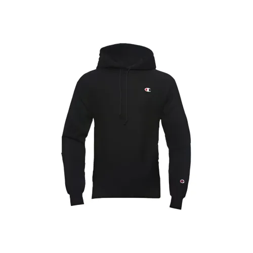 Champion Толстовка Американская версия Унисекс Черный