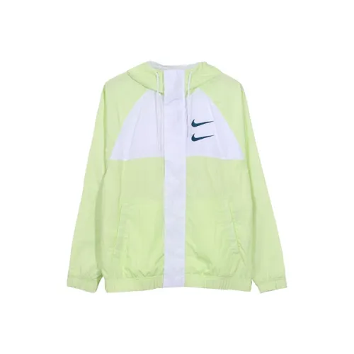 Nike Неоновый зеленый Мужские Куртки