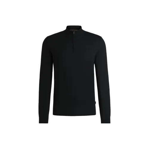 Hugo Boss Черные Мужские Свитера