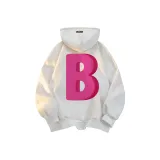 Бело-розовый B