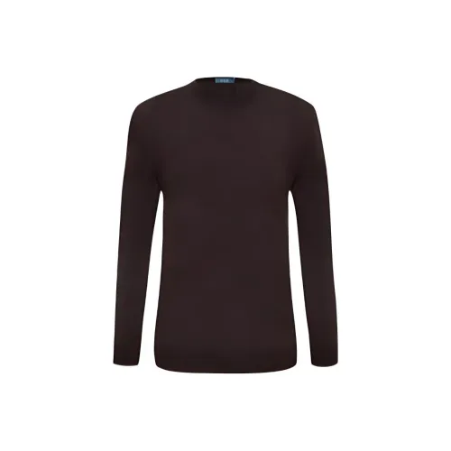 JODOLL Свитер Мужской Темно-Коричневый