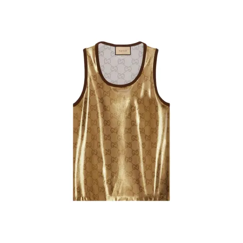 GUCCI Мужские Золотые Майки