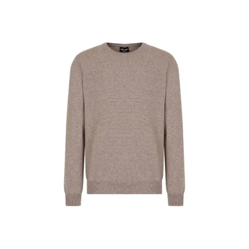 GIORGIO ARMANI CAMEL Мужской Трикотаж