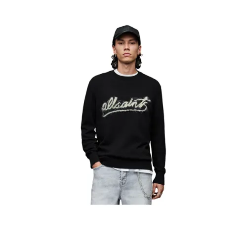 ALLSAINTS Мужские черные свитеры