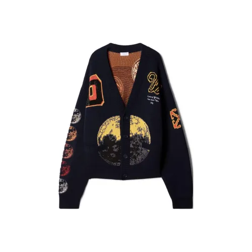 Off Белый FW23 Трикотаж Мужской Черный