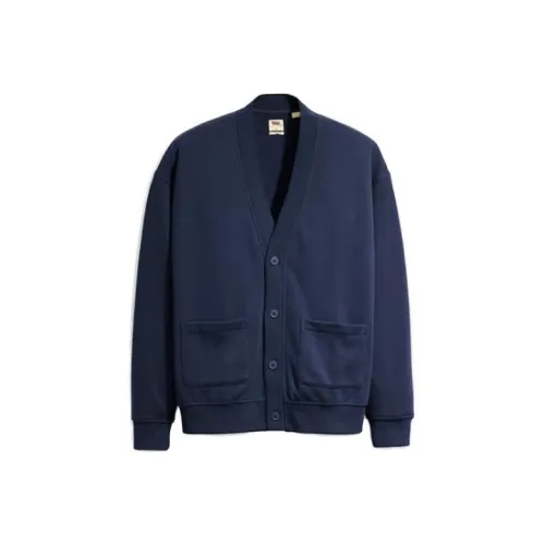 Levis Темно-синий Синий Мужской Трикотаж