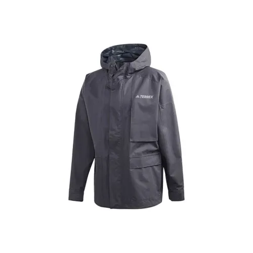 Adidas Темный Фотиния Серый Мужские Куртки