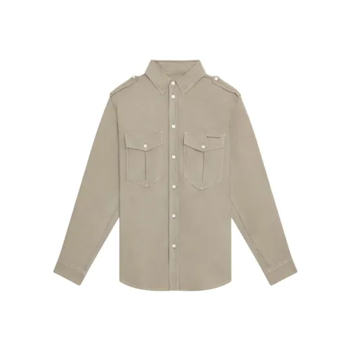 ISABEL MARANT Хаки Мужские Рубашки
