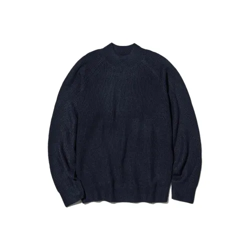 UNIQLO Темно-синий Унисекс Свитеры