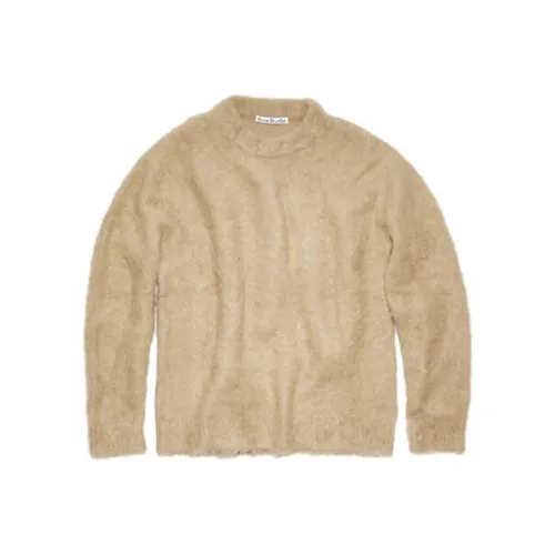 Acne Studios Свитер Мужской Темно-Бежевый