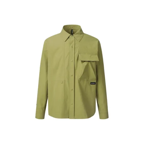 SALOMON Slate Active Shirt M Men's Olive Green SALOMON Slate Активная рубашка M Мужская оливково-зеленая