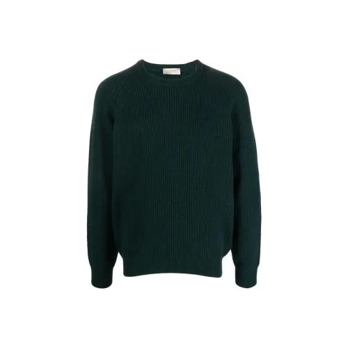 JOHN SMEDLEY Зеленые Мужские Свитера