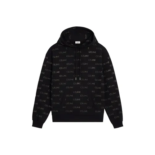 CELINE Мужские черные свитшоты