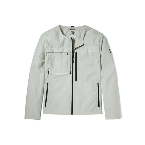 Timberland Куртки и Пальто Мужской Белый Песочный