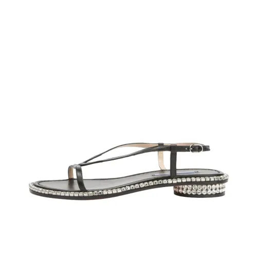 Stuart Weitzman One Ремень Сандалии Черные Женские