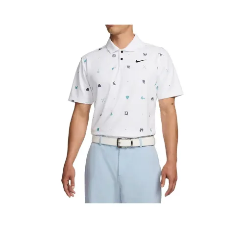 Nike Белая Мужская Поло