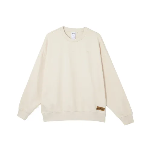 PUMA Ретро Свитшот Унисекс Миндальная Конфета