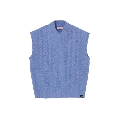 MARTINE ROSE FW23 Boiled CABLE V-Neck Vest Tank Top Men's Blue MARTINE ROSE FW23 Boiled CABLE V-Neck жилет майка мужская синий