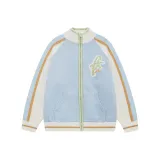 Светло-синий с бежевым акцентом