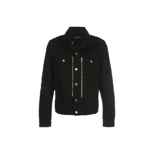 AMIRI Мужские черные куртки