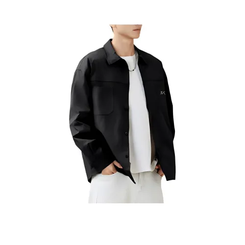 361° Супер-черный Мужская Рубашка