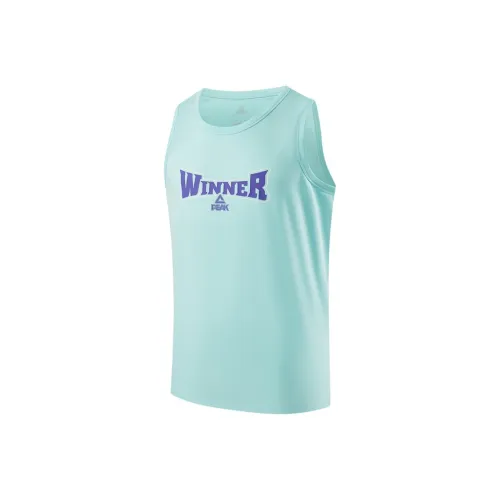 PEAK Basketball Culture Series Мятно-зеленые Мужские Майки