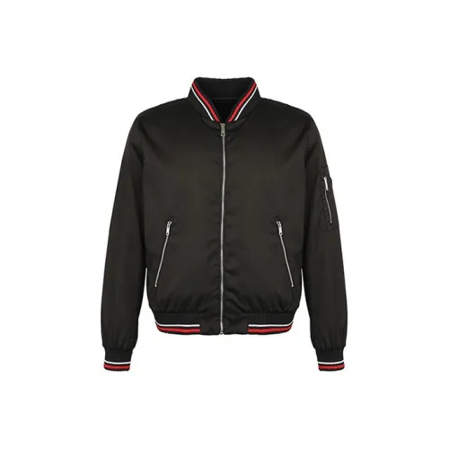 PRADA Мужские черные куртки