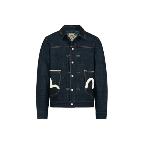 EVISU Морской Синий Мужские Куртки