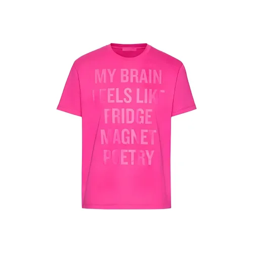 Valentino FW22 T-Shirt Унисекс Розовый