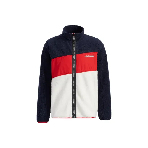 ADIDAS NEO Красный Синий Белый Многоцветный Мужские Куртки